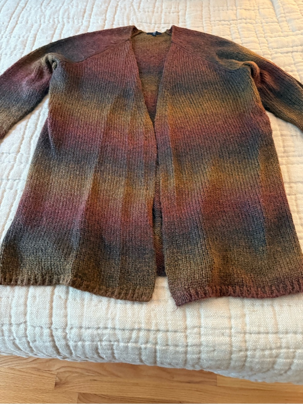 Gap Open-Front Gradient Knit Women's Cardigan - Multicolor